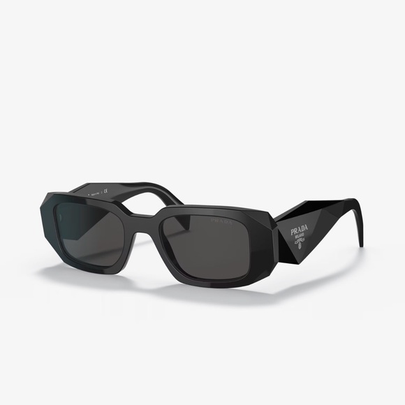 Prada Accessories - Prada Black Angular Sunglasses